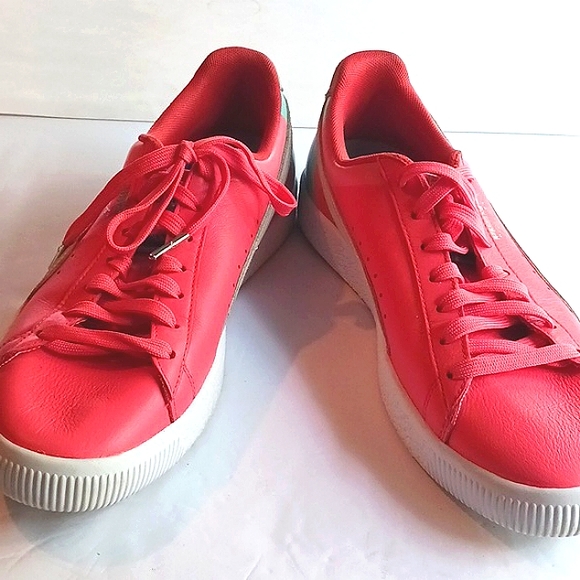 PUMA Clyde Dolphin Porcelain Rose Size 11.5 Sneakers - Picture 11 of 14